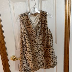 Leopard Vest